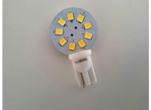 product image for T10 9 LED bulb 8-30v 