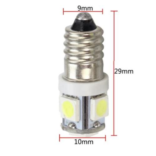 image of Dash bulb E10 LED bulb 12v and 6v