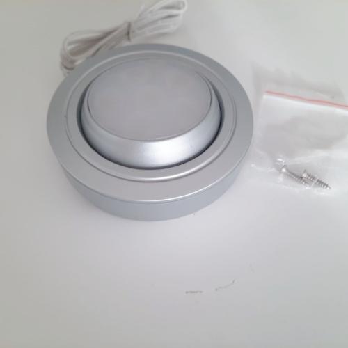 image of LED interior light fitting - adjustable angle surface or flush mount 12v 2W