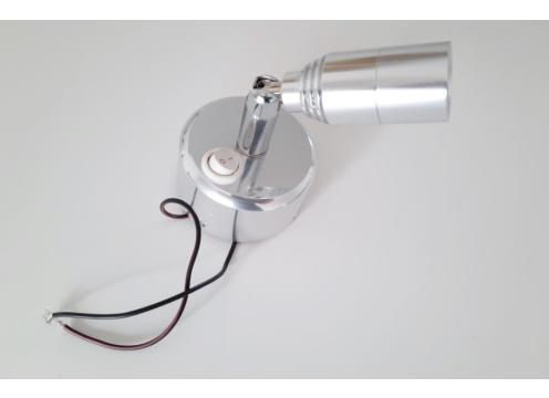 product image for LED swivel head wall light with switch 12-24v