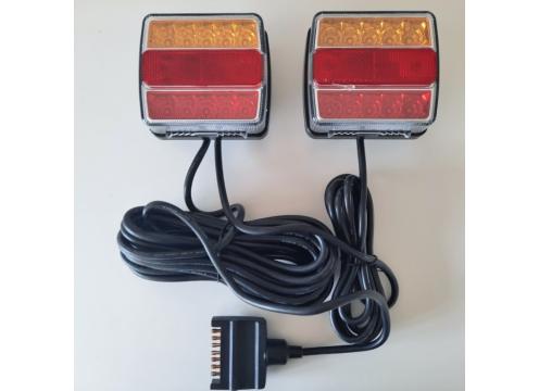 product image for Trailer lights 12V, LED with wiring kit and plug