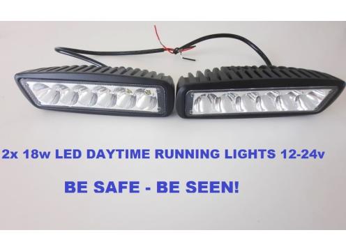 product image for 18W LED DRL daylight running lights