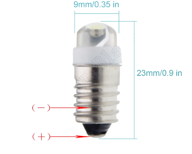 Ampoule E10 - 24V LED
