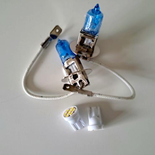 image of H3 bulbs x2 100W or 55W