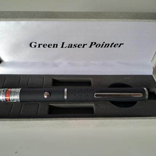 image of 50mW green laser pointer
