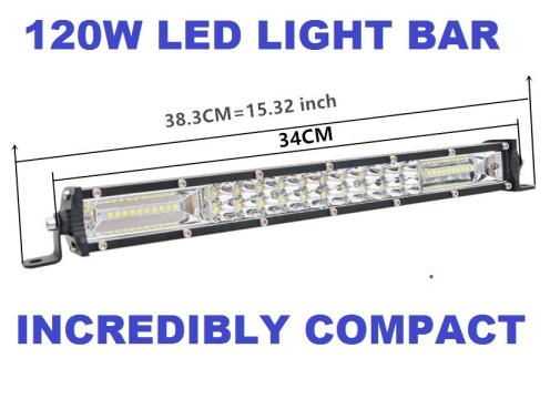 product image for 120w LED mini light bar - combo beam