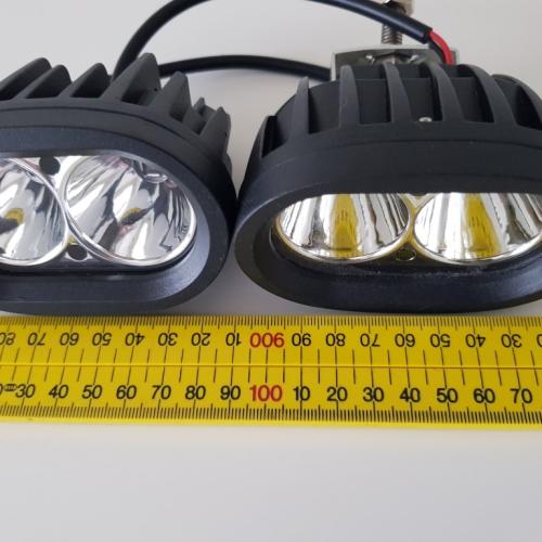 image of 20W CREE LED spotlights 2 pcs