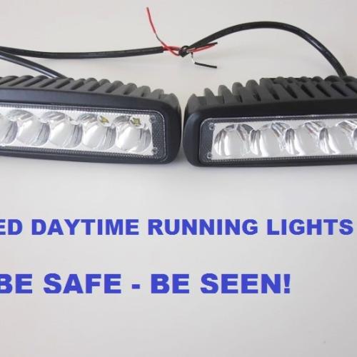 image of 18W LED DRL daylight running lights