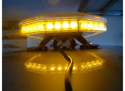 product image for LED flashing amber roof beacon light 168w 9-30v 