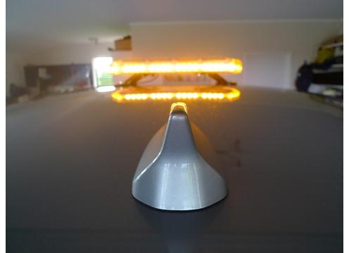 gallery image of LED flashing amber roof beacon light 168w 9-30v 